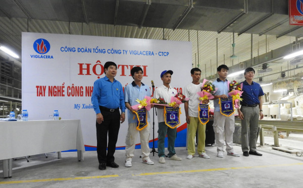 Hội thi tay nghề công nhân giỏi Khối Sứ Viglacera năm 2019